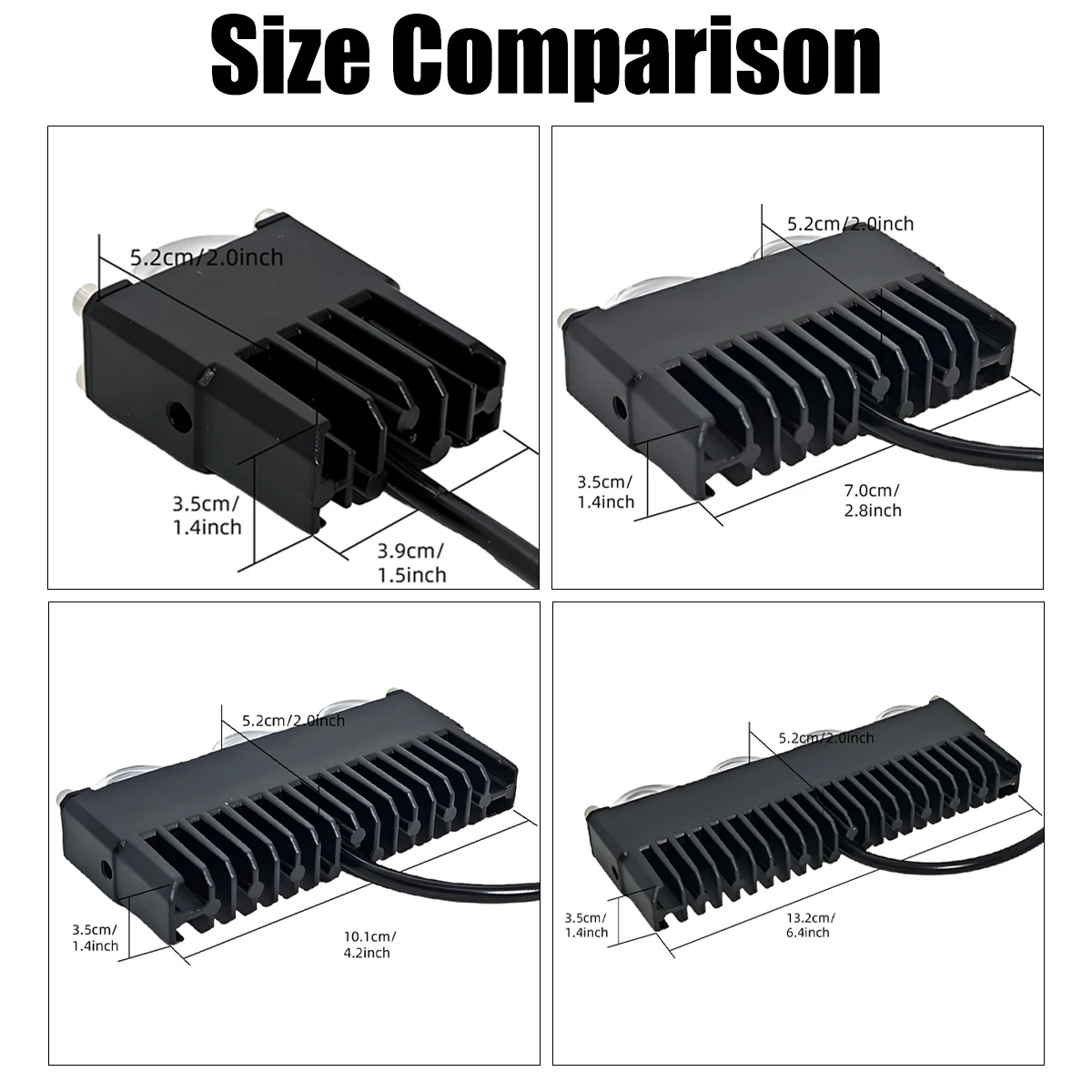 LED العلوي الوفير العارض عدسة مصابيح الضباب ضوء العمل سيارة شواء ضوء القيادة الصغيرة ضوء أضواء مساعدة لسيارة دراجة نارية #2