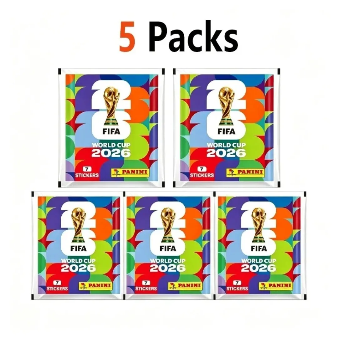 2026 Panini FIFA World Cup Soccer Sticker Album and Sticker Pack Limited Collectible Set Sports Memorabilia For Football Fans view 6