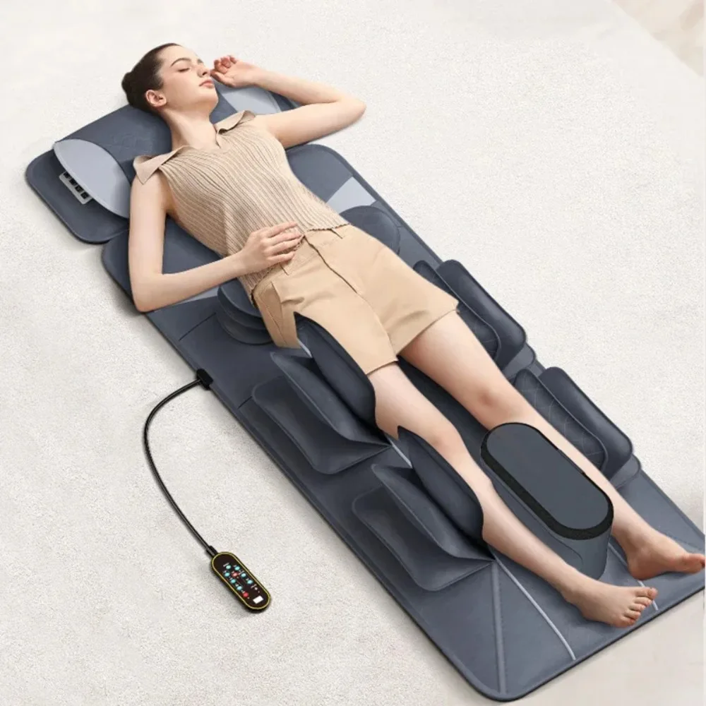 

Massage Mattress Heating Airbag Waist Massager Whole Body Home Cervical And Lumbar Massage Cushion