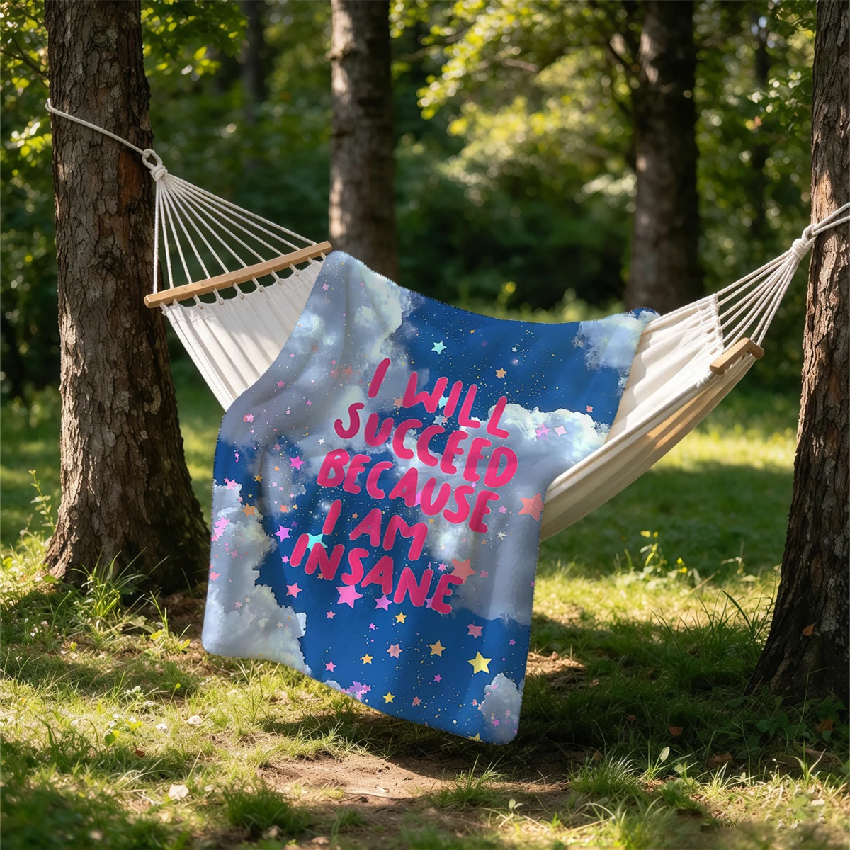 Sky Inspiration Flannel Blanket Warm Soft Halloween Christmas Couch Warm Cozy Decorative Decor Gift for All Season