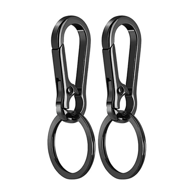 1/5PCS Metall Kürbis Schnalle Schlüsselbund Klettern Haken Auto Schlüsselbund Starke Karabiner Form Schlüsselbund Zubehör Vintage Schlüssel Kette ring