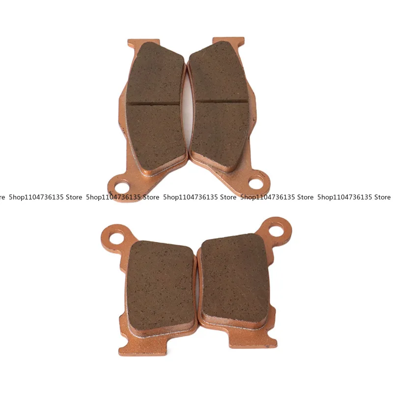 Compatible with KTM250 EXC 200 350 450 SX125 150 Motorcycle Brake Pads Front and Rear Disc Brake Leather