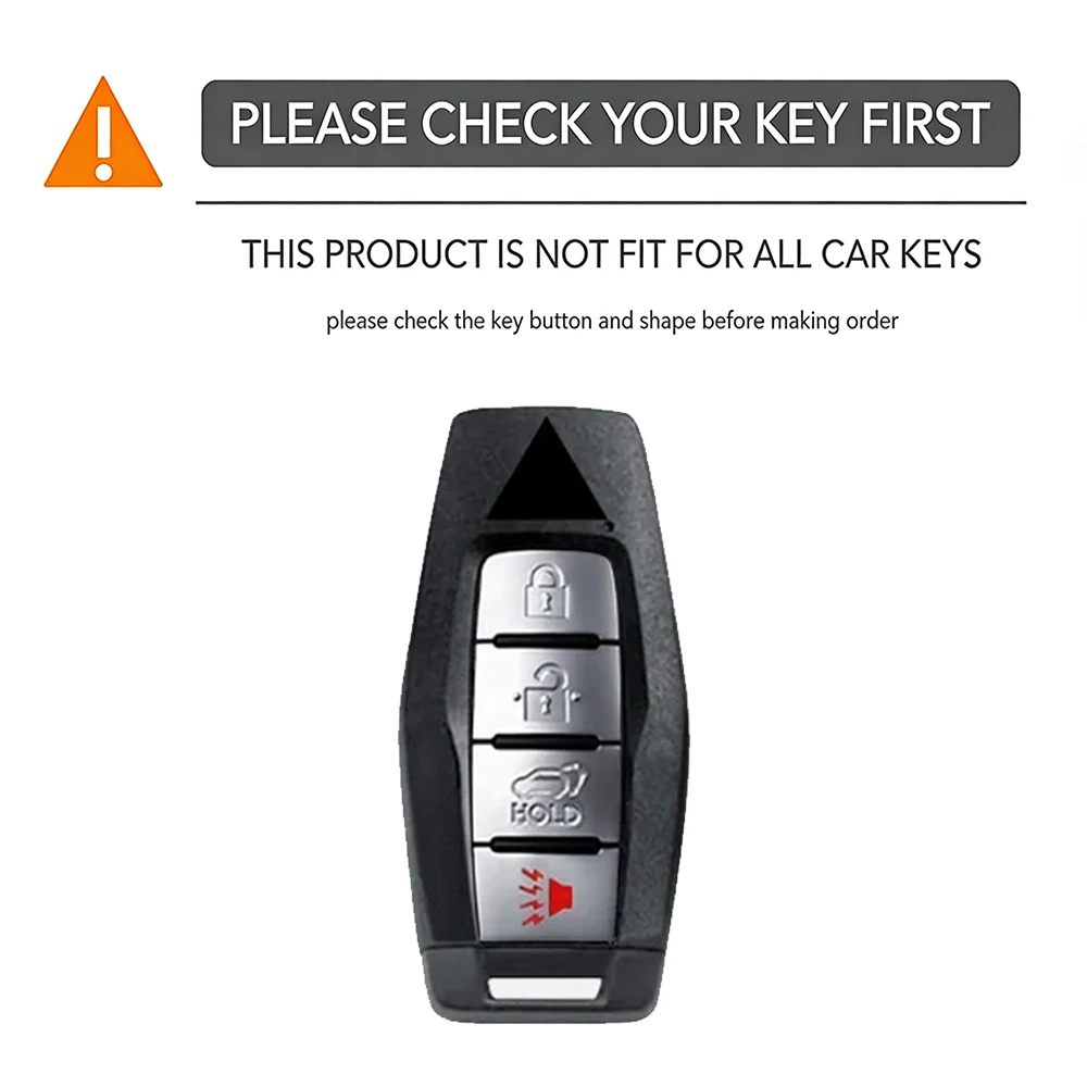Auto Shell Fob Holder for Mitsubishi Outlander 2022 2023 2024 silicone Car Key Cover Case Keyless Protector Accessories view 5