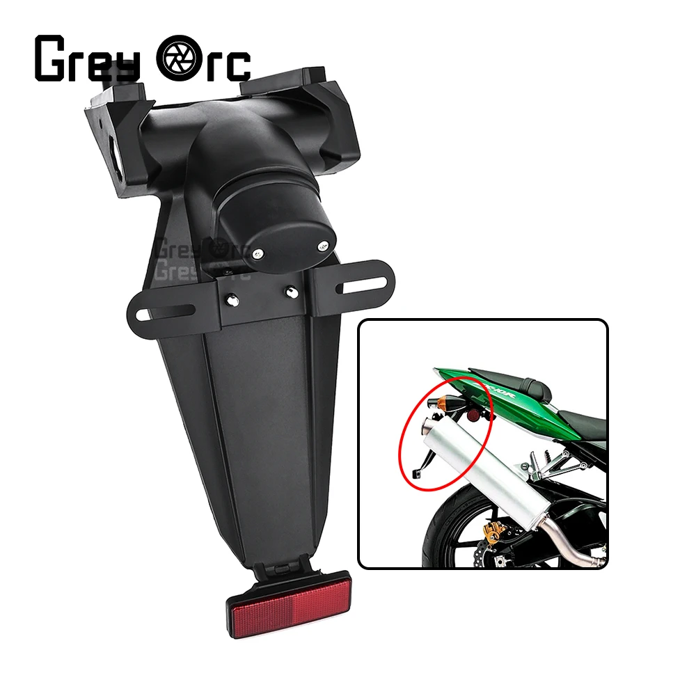 

ZX 10R Rear Turn Signal Bracket For Kawasaki Ninja ZX 10R ZX10R 2004-2005 Accessories Rear Mudguard License Plate Bracket