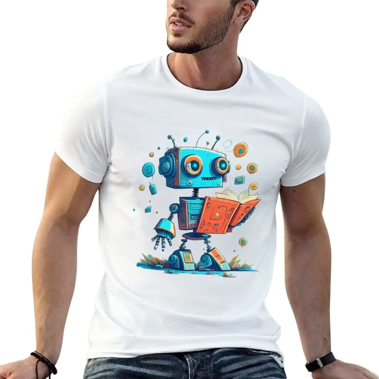 New Onpassive Future Technology T-Shirt summer tops Short t-shirt plus size tops Short sleeve t shirts for men pack