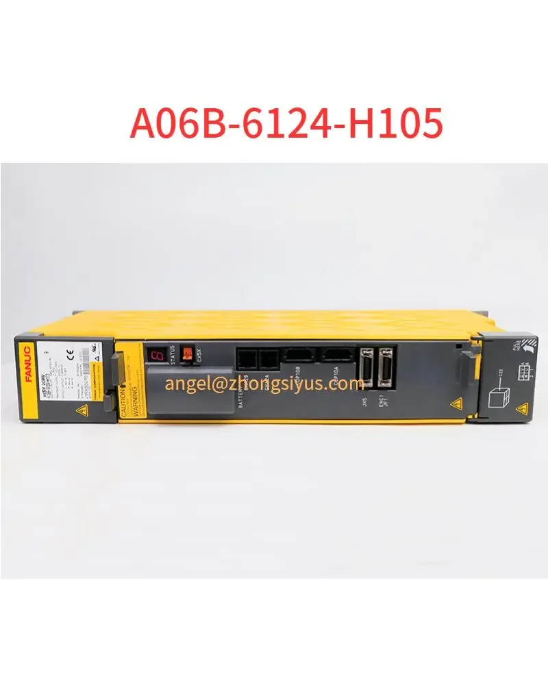 

A06B-6124-H105 A06B 6124 H105 FANUC αiSV Servo Driver Tested Ok For CNC System Machine