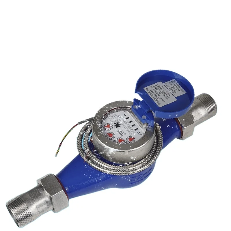 458 Remote Water Meter Electronic Photoelectric Direct Reading RS485 Communication Water Control Digital Display Electronic Type