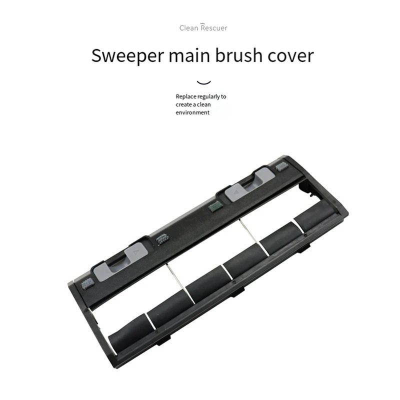 A15Q-Roller Brush Cover Lid Replacement For Ecovacs OZMO Deebot T8, T8+, AIVI T8+, T9+, N7, N8 Pro, N8 Pro+, N10, N10 Max+