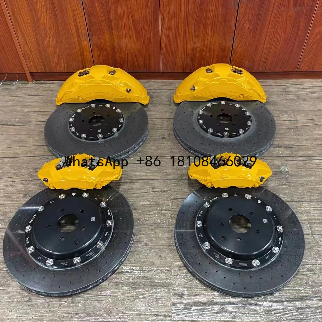 Factory Customised color big braking kit  6 piston brake caliper  718 gt4 gt4 brake for 718 911series