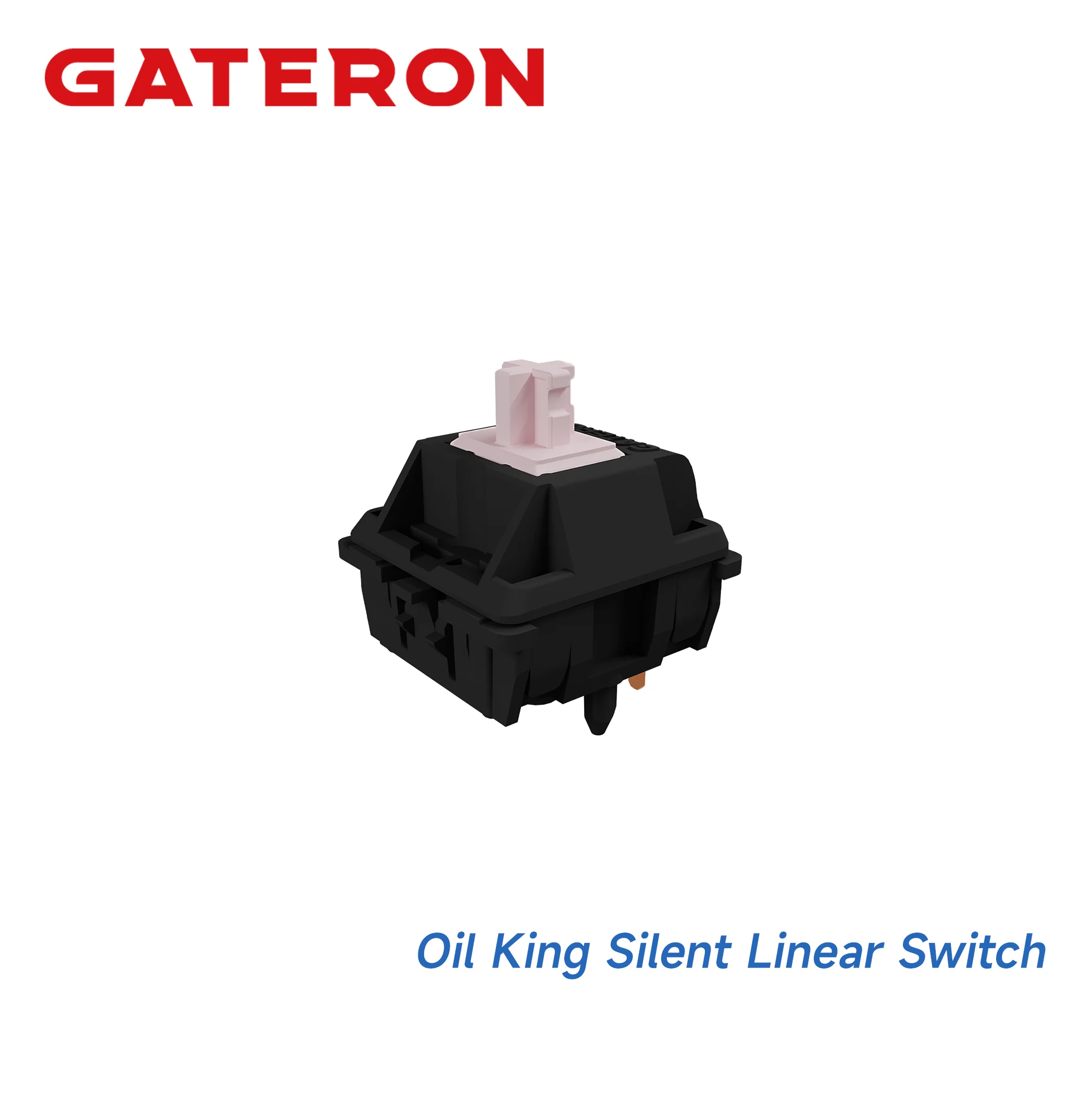 Przełączniki GATERON Oil King Familier Series - Liniowe, Taktyczne, Ciche, Liniowe, RGB, Wstępnie Smarowane, Personalizowane, DIY, Hot Swap, do Klawiatur Mechanicznych — zdjęcie produktu 2