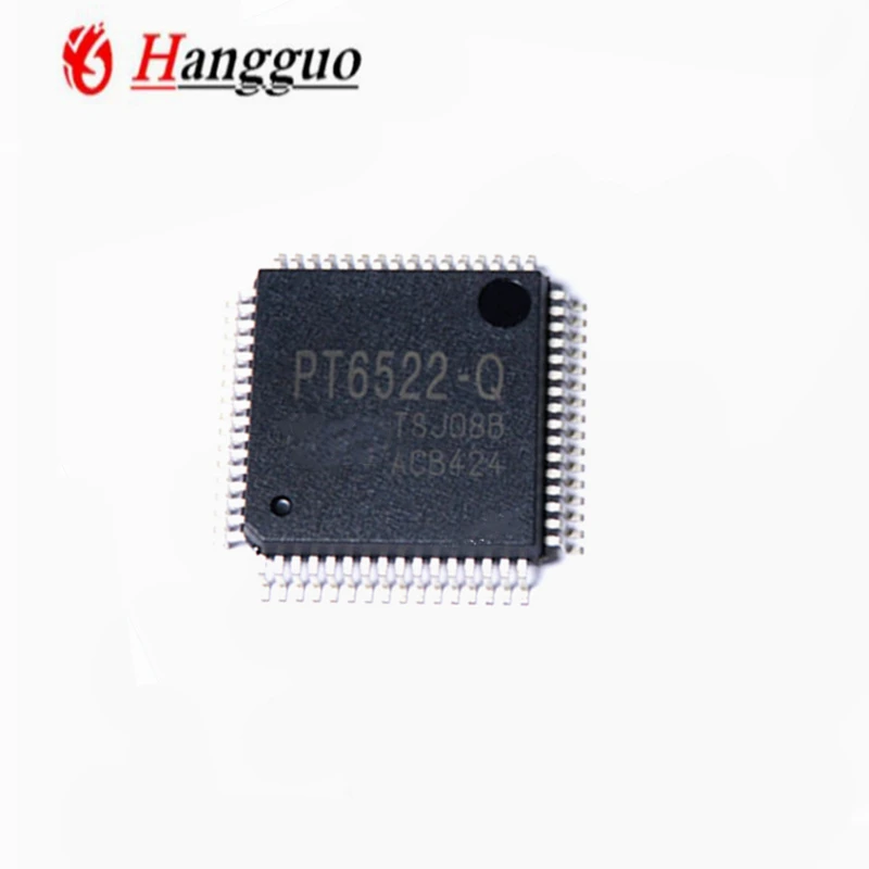 Original PT6522-Q QFP64 For Mazda 3 Instrument Black Screen Common Fault Power IC Chip
