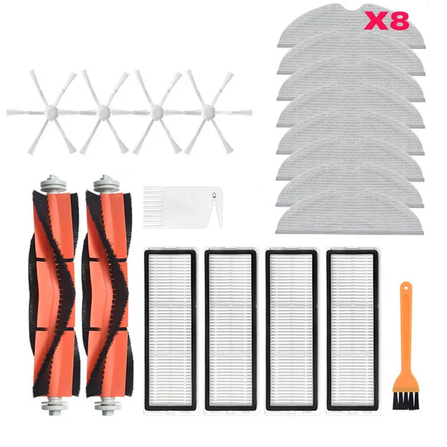 New Main Brush Hepa Filter Side Brushes Mop Cloth for Xiaomi Mi Robot Vacuum Mop 2 STYTJ03ZHM vacuum cleaner parts