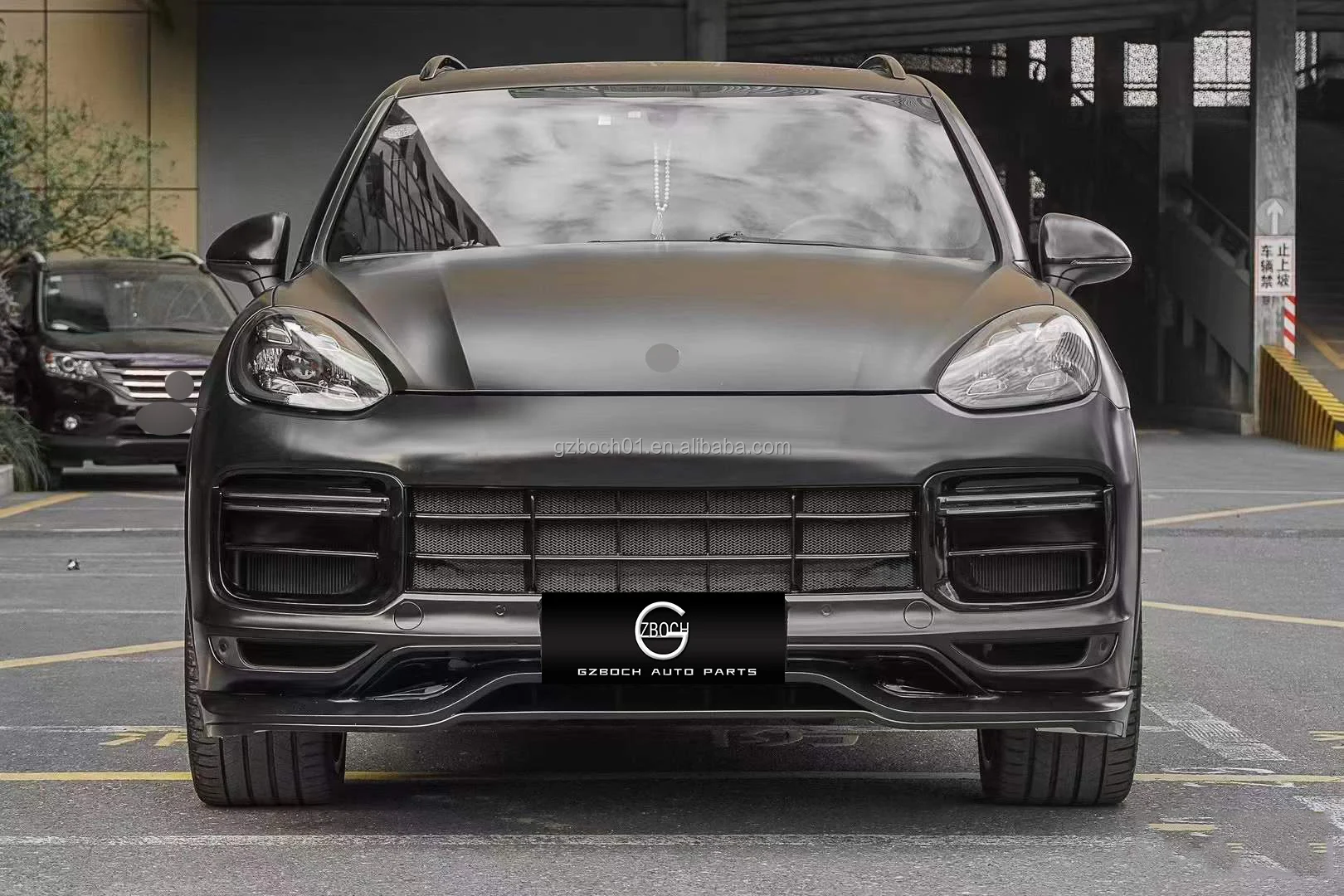 Genuine body kit for Porsche 2011-2014 Cayenne 958.1 to 2022 9Y0 Turbo body kit front bumper front lip 2022 PDLS headlight