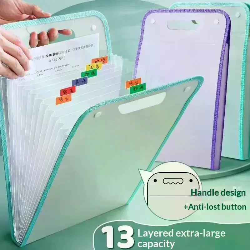 13 Cepli Genişletilebilir Dosy - Expandable Accordion File Folder 13 Pockets incelemesi ve fiyatı