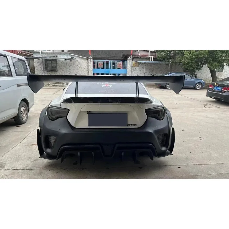 

GT86 BRZ Стиль робота Широкий обвес Комплект Тюнинг Стекловолоконный бампер Капот Боковая юбка Автомобильная система