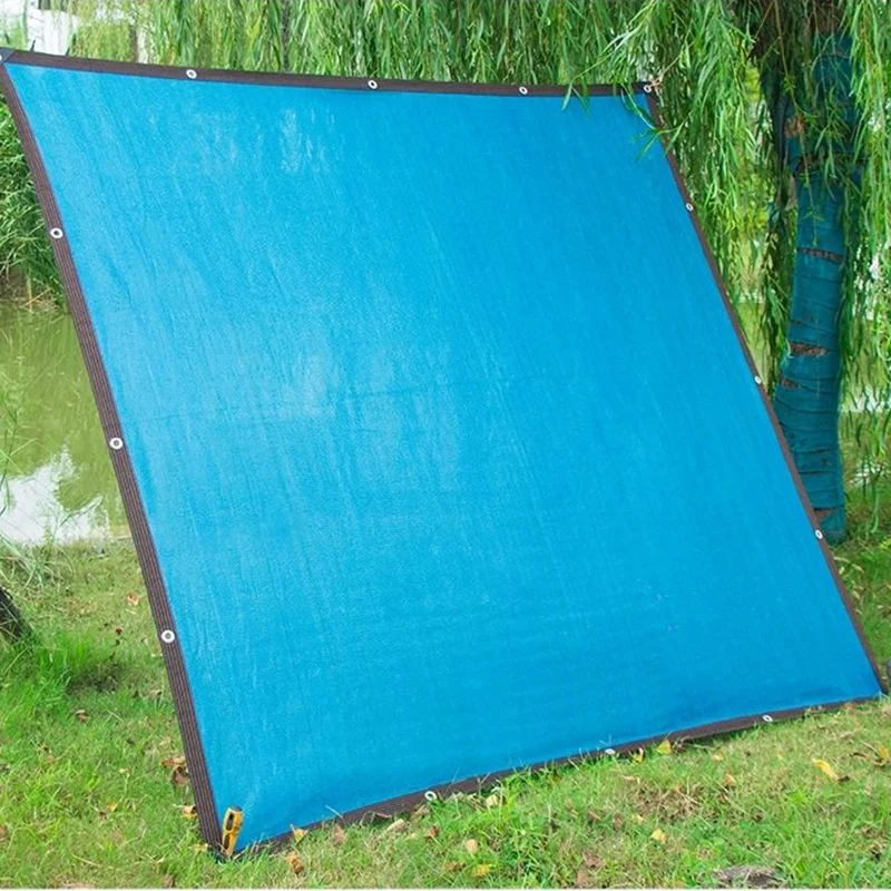 

Anti-UV HDPE Blue Sun Shading Net Outdoor Sunshade Net Garden Shelter Canopy Succulent Plant Gazebo Balcony Shade Netting Cloth