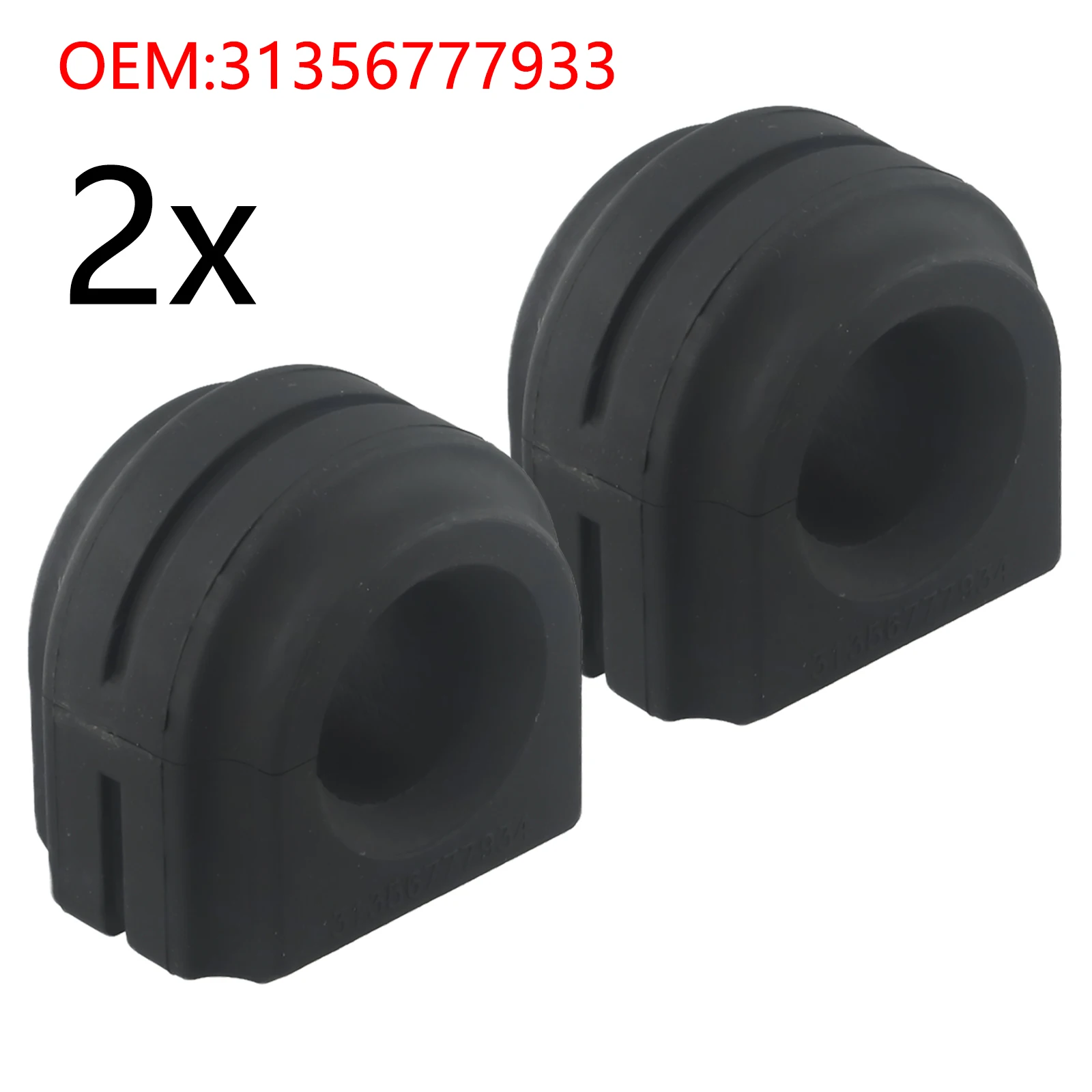 

Perfectly Compatible Rubber Bushings for BMW 5 & 6 Series For F10 F11 F12 Front Axle Stabilizer Sway Bar Set of 2