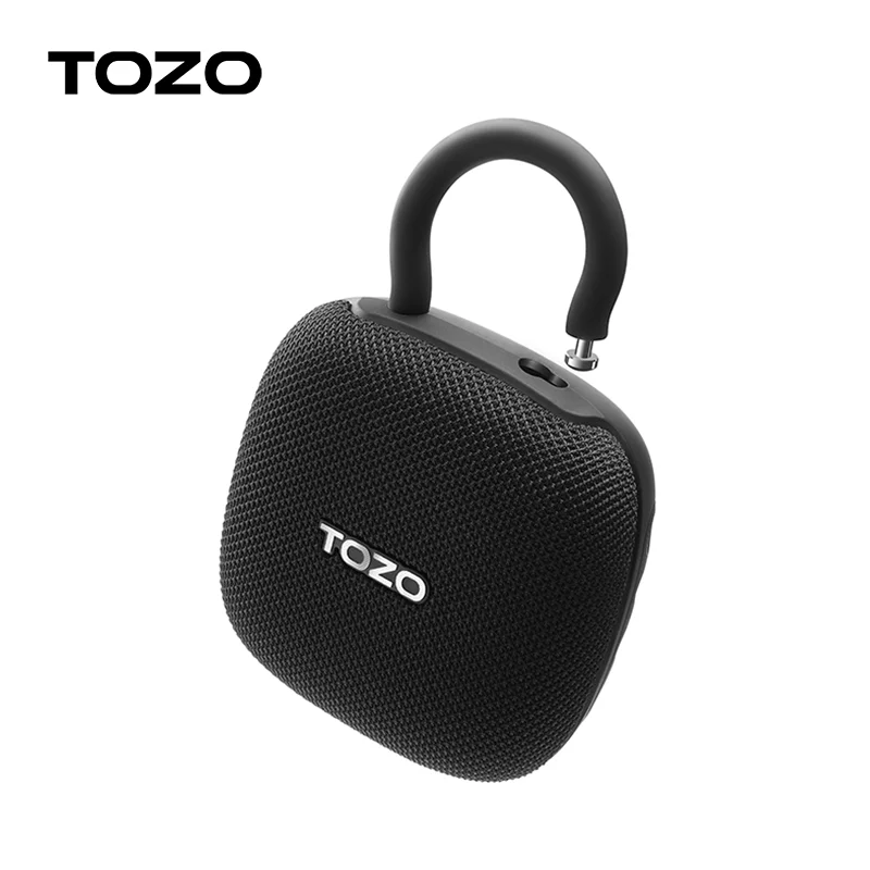 TOZO PE1 Altavoces Bluetooth portátiles Altavoz de audio con micrófono Controlador dinámico inalámbrico de 43,5 mm IPX8 Resistente al agua Bajos profundos