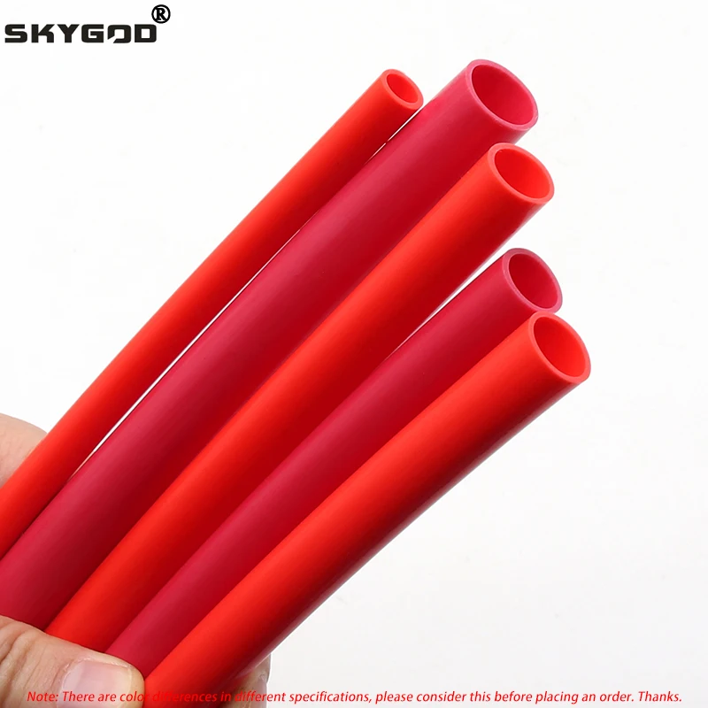 1~10M PTFE Tube FEP Insulated Hose Red ID 0.5 1 2 2.5 3 4 5 6 7 8 10 mm Extruder J-head Rigid Pipe For 3D Printer Parts