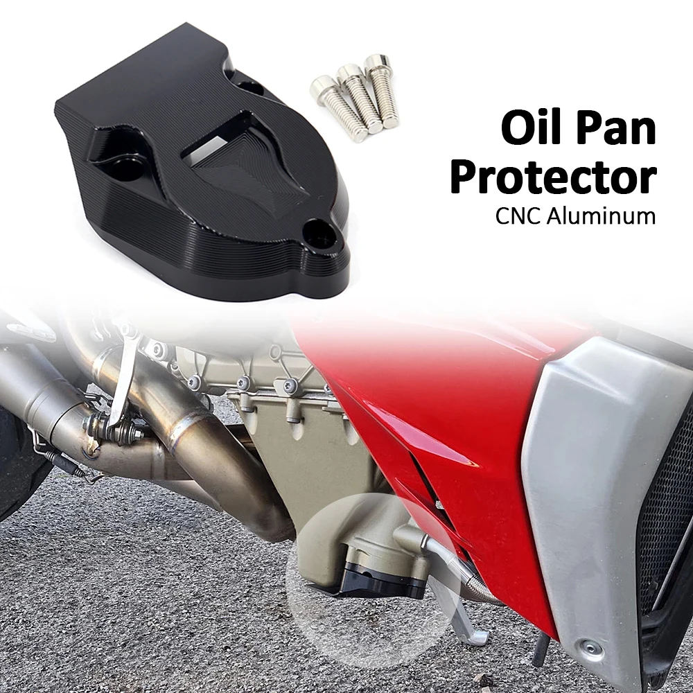 

Engine Oil Pan Protective Cover Streetfighter V4 S Motorcycle Accessories CNC Aluminum For Ducati Superbike Panigale V4 V4S V4R