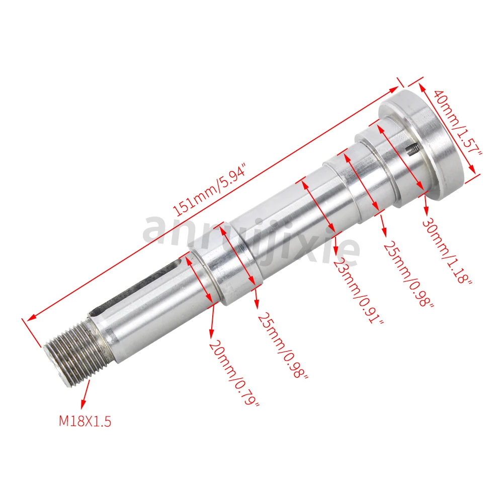 Spindle SIEG C1-041&M1-042&Grizzly M1015&Grizzly G0937&Compact 7 MT2# Lathe Spindle Mini Lathe spares parts