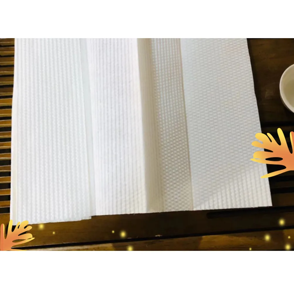 1Set High Performance Wood Paper Towels Water Oil Absorbent Tissue Roll for Home Cafe Shop Restaurant