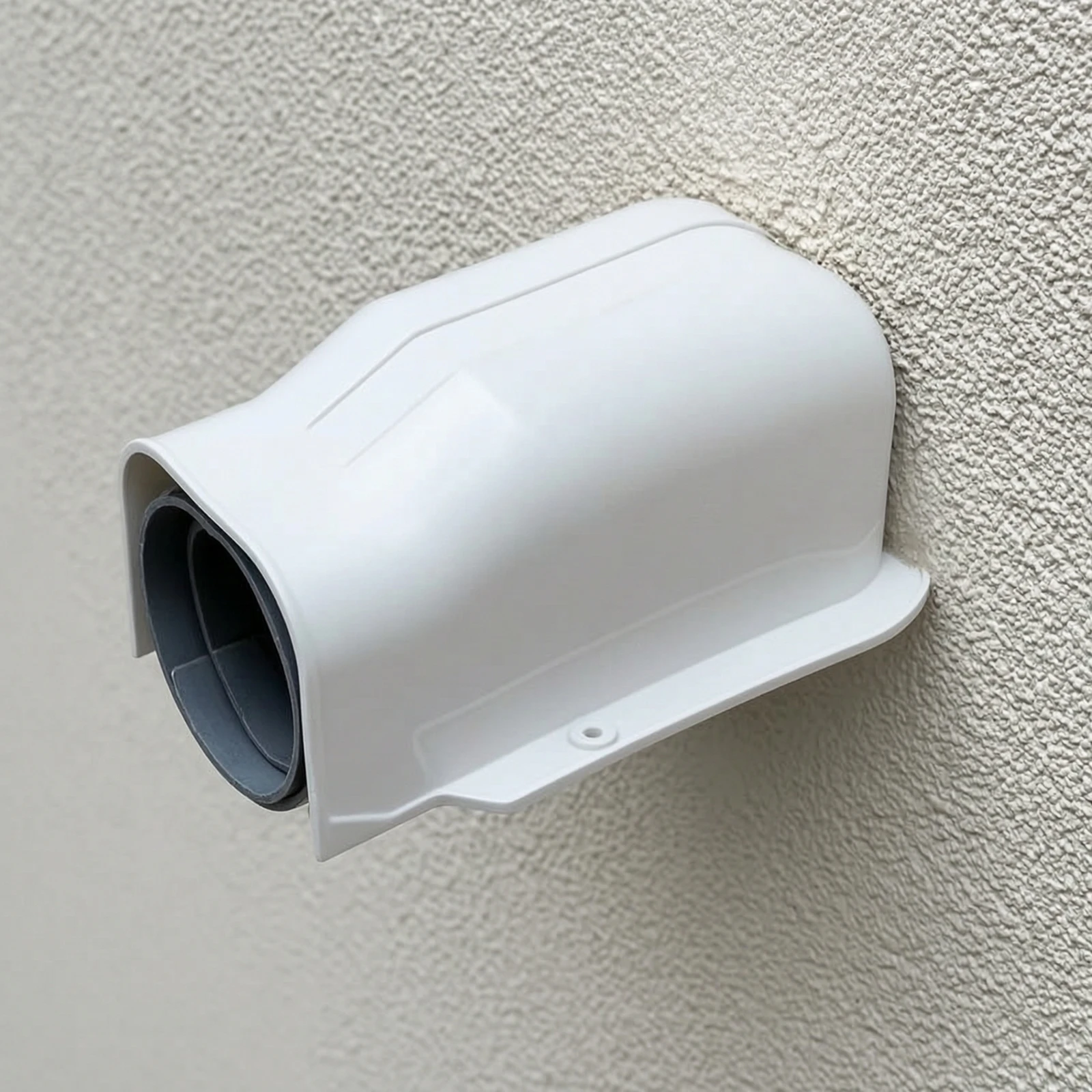 Air Conditioner Line Cover Decorative Wall Entry Cover Cooling Unit Sleeve Through Wall Shielded Long-Lasting for Homeowners