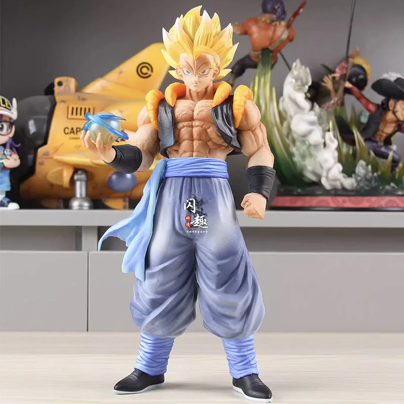 30cm ドラゴンボールZ ゴジータ モデル 漫画 DBZ フィギュア GK スタチュー おもちゃ アニメ ゴジータ アクションフィギュア 装飾品 周辺グッズ 子供向けギフト