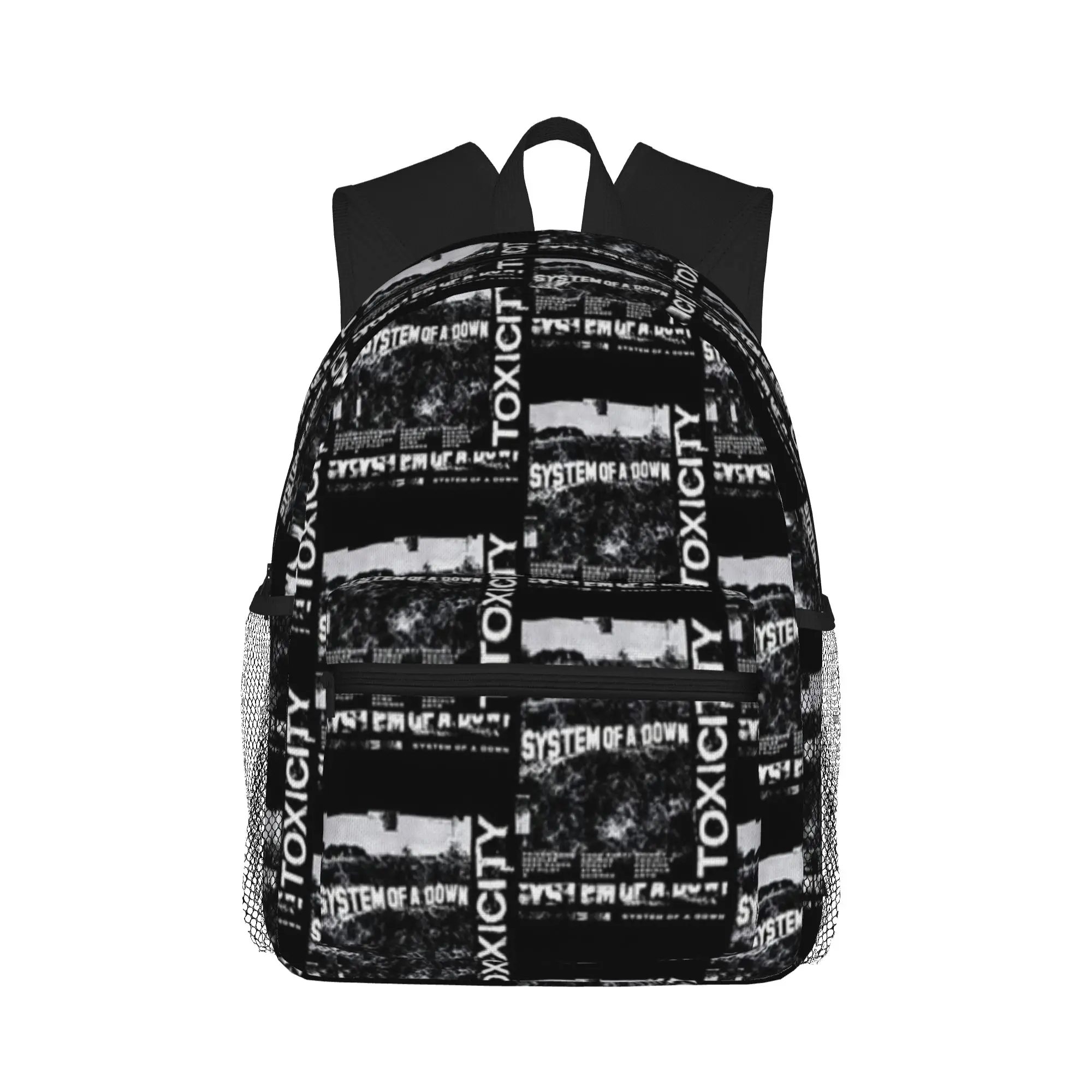 

Retro 90s Music Band Casual Backpack for Students and Adults Backpack women