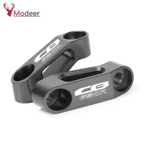 For Honda CB650F CB650R CBR650R CB1000R CB650 F/R CBR 650R 1000R Fi f4i Motorcycle Mirror Mount Riser Extender Adapter Bracket