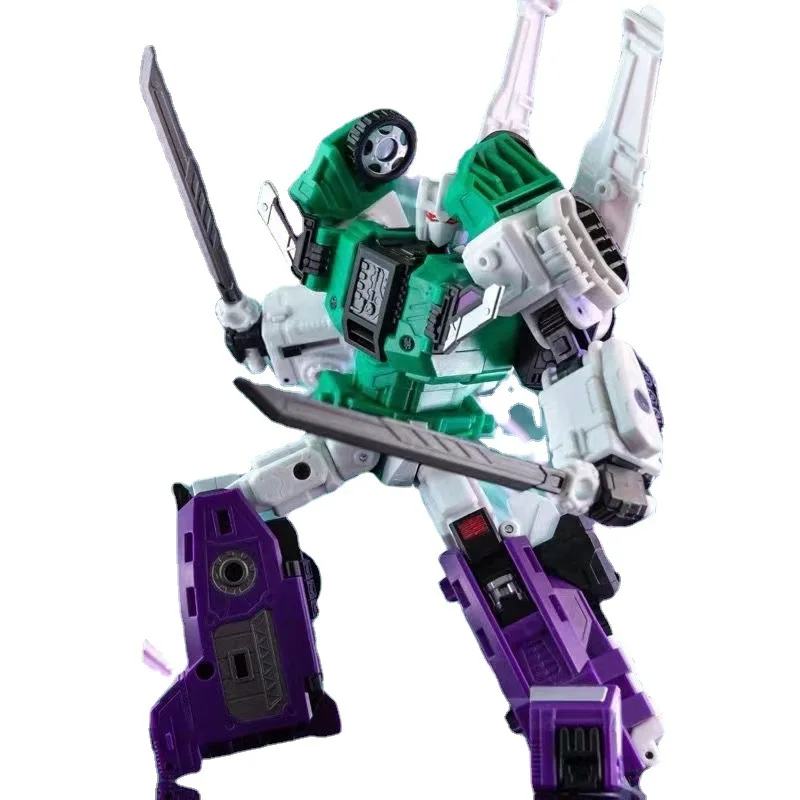 Transformacja Jinbao ponad rozmiar SIXSHOT figurka zabawka