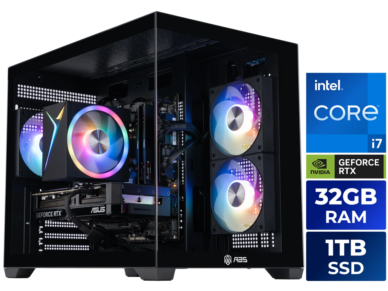 Pc Gaming Intel Core I7 - Игровой ПК ABS Flux II Aqua