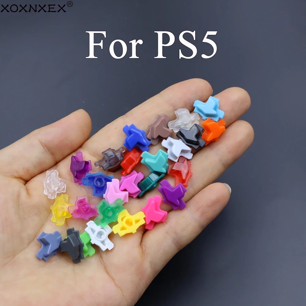 소니 듀얼센스 5 PS5 게임패드 컨트롤러용 컬러 홈 버튼 리턴 백 파워 스위치 키 수리 부품 교체품 1개