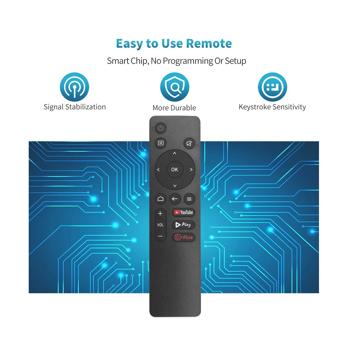 เปลี่ยนรีโมทคอนโทรลสำหรับรีโมทคอนโทรล Skyworth coocaa