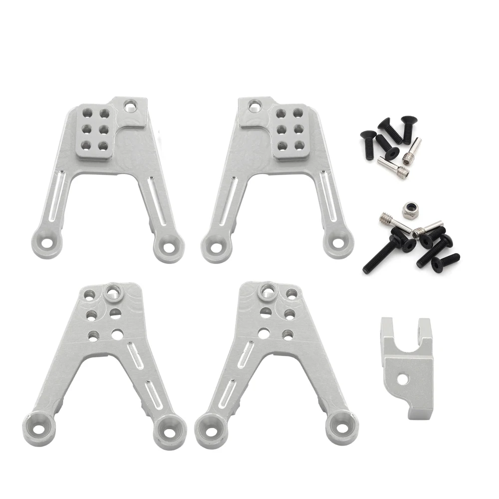 RC samochodowe stop aluminium CNC amortyzatory amortyzatorów dla 1/10 gąsienica RC SCX10 II 90046 90047 części zamienne