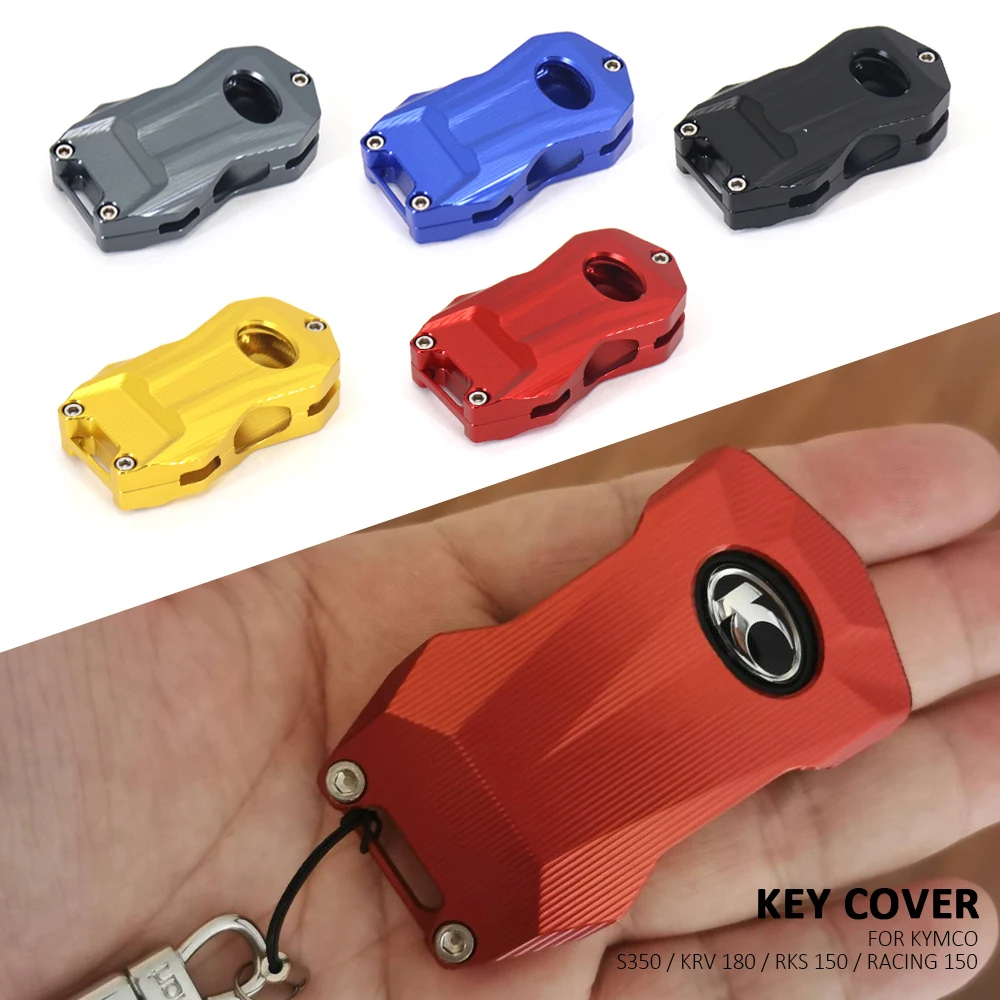 

New Motorcycle Key Chain Keyring For KYMCO KRV180 KRV 180 Racing150 RACING 150 RKS150 RKS 150 S350 S 350 Key Cover Case Shell