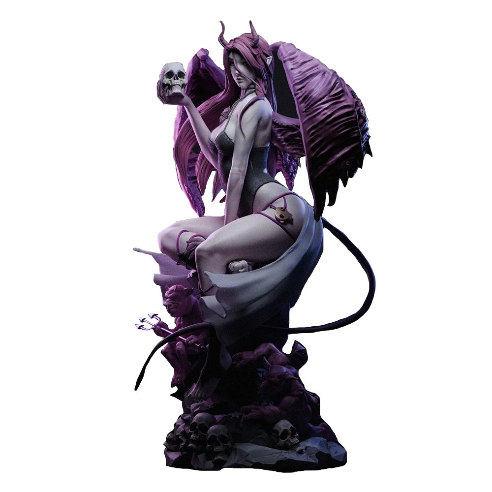 Succubus Figure 1:18 Miniature Resin Model Kit Unpainted Plastic Model Kit A701