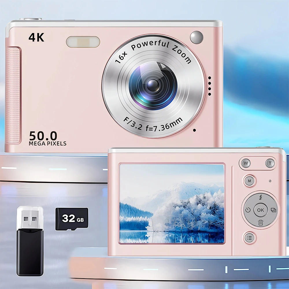 Kids Physical Education Videos - Fotocamera Digitale 4K con Autofocus, Videocamera