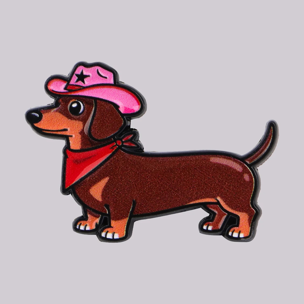 

Cute Dachshund Enamel Pin Lapel Pins for Backpacks Cartoon Dog Brooches for Women Animal Jewelry Accessories Friends Gift