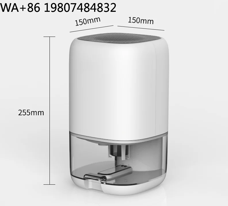 Timer Defrost Protection Mini Damp Absorber LED Ambient Light Low Noise Mildew Remover For Bedroom RV Closet Bathroom Storage
