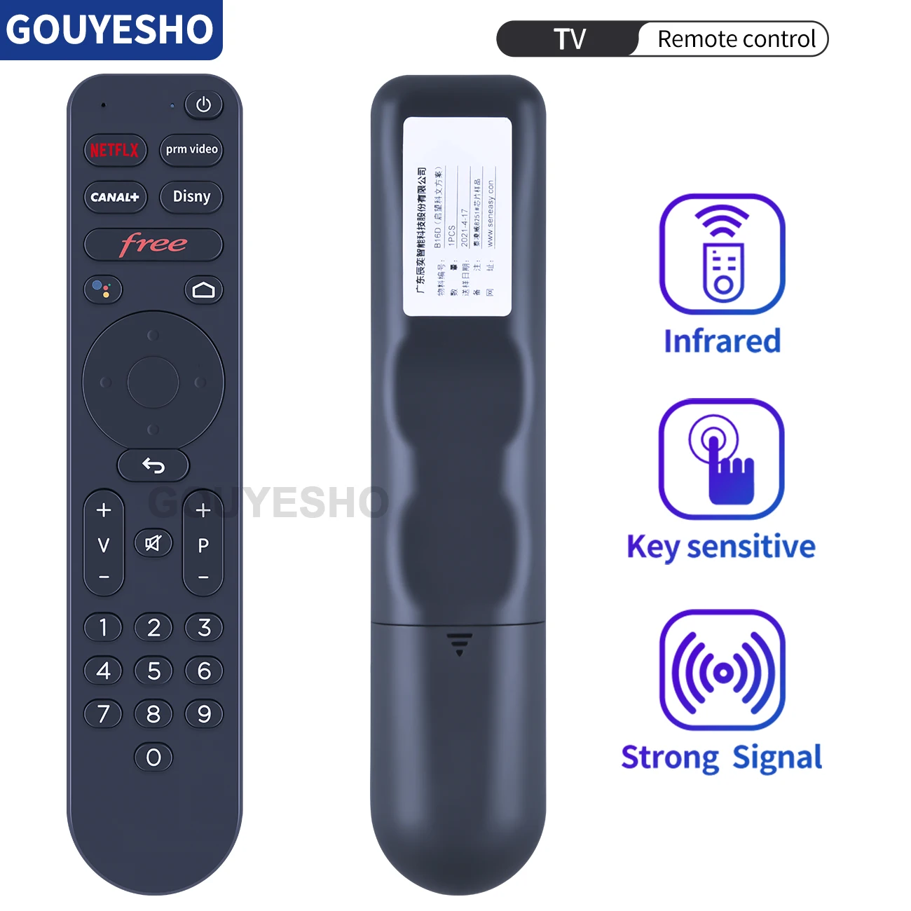 New Voice Remote Control for Freebox Pop TV box