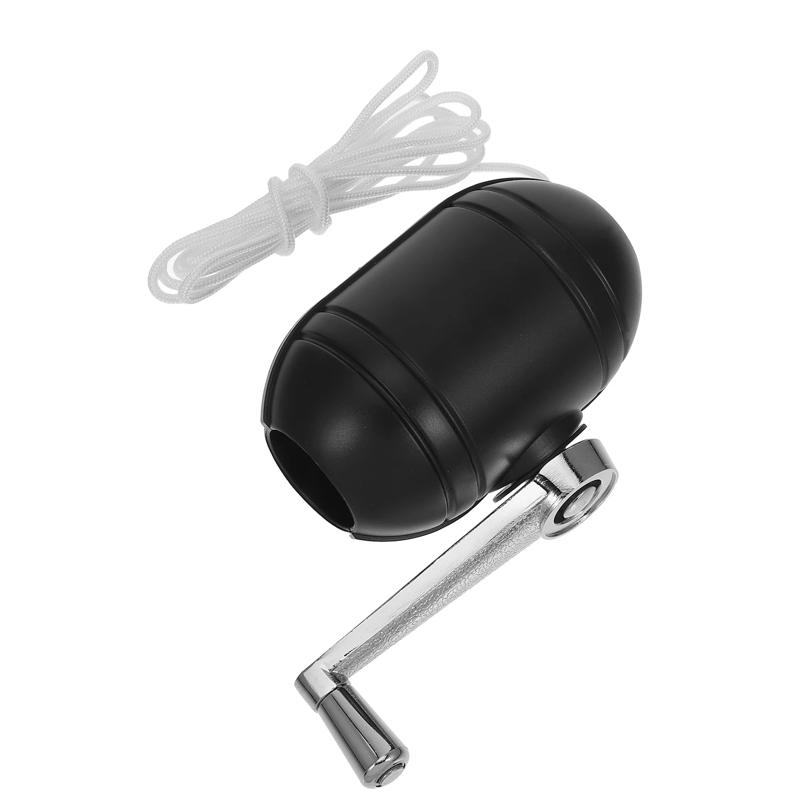 

Patio Umbrella Crank Handle Replacement Durable Plastic Outdoor Accessories Black Coated Antirust Compatible Smooth Operation