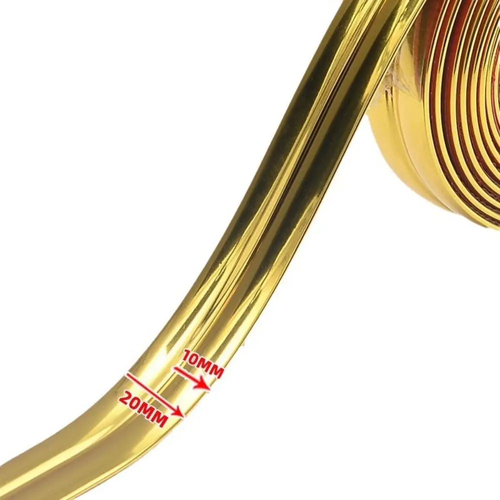 Self-Adhesive Wall Corner Molding Trim Tape PVC Anti-collision Strip Waterproof Tile Beauty Seam Sticker