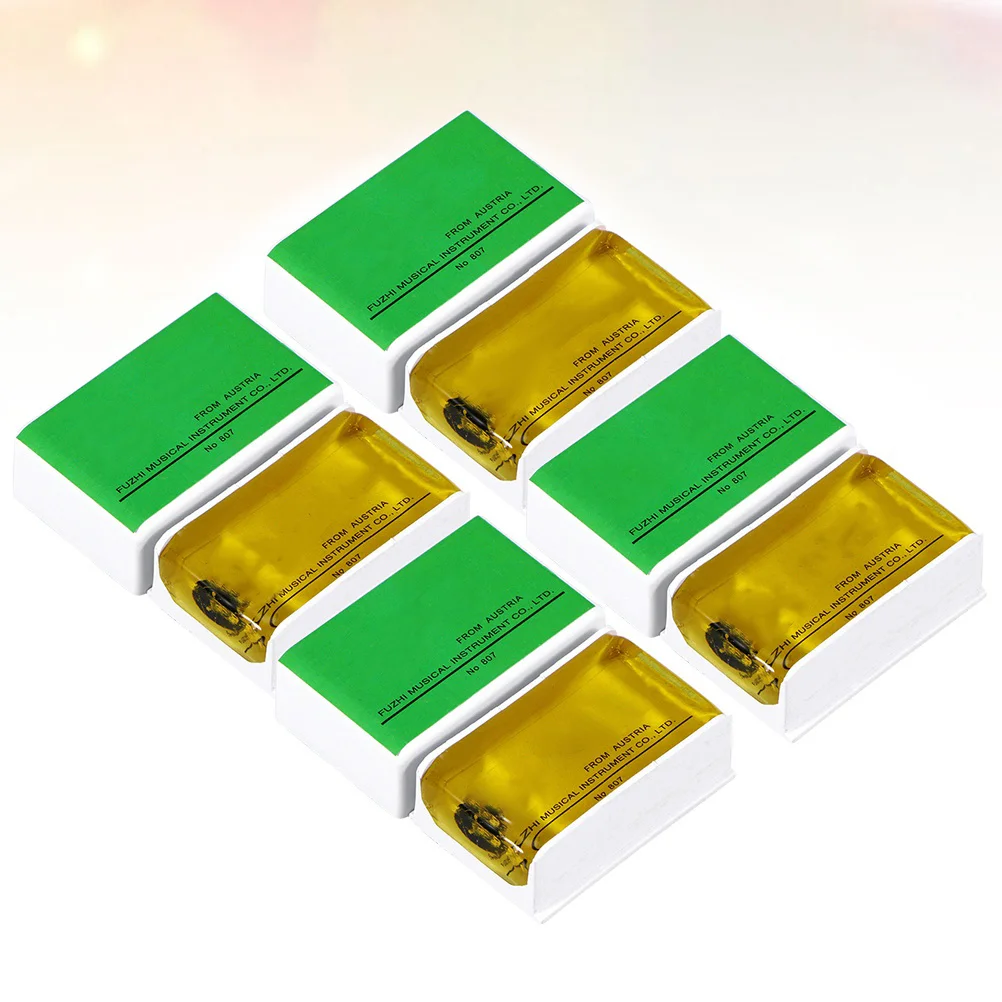 

8Pcs Natural Rosin for Violin Viola Cello High Quality Bow Grip Suitable Steel Synthetic Violin Cello