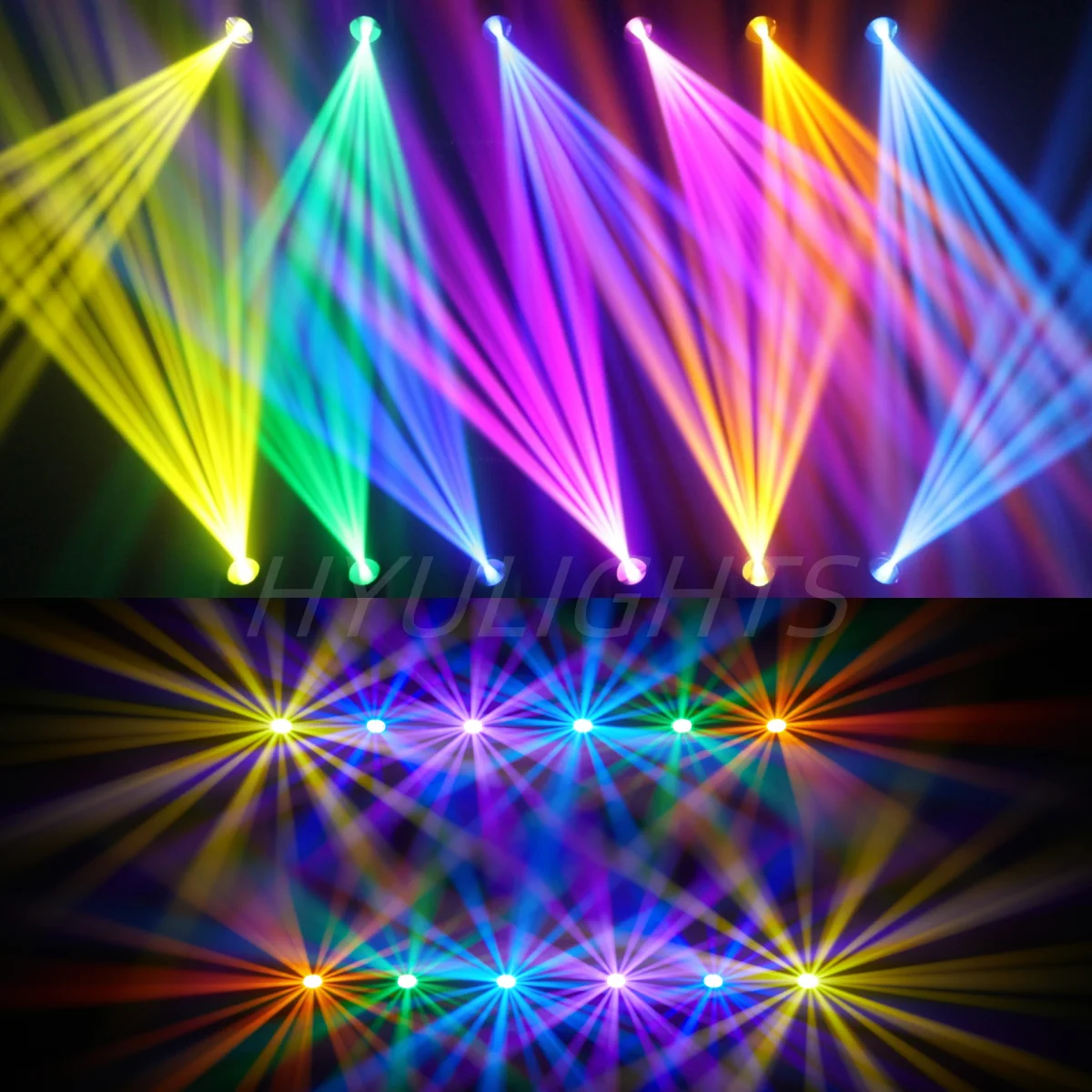 Imagem -05 - Mini Led Moving Head Light Beam e Spot 24 Prismas de Rotação 14 Gobos 11color Wheel dj Stage Iluminação 200w