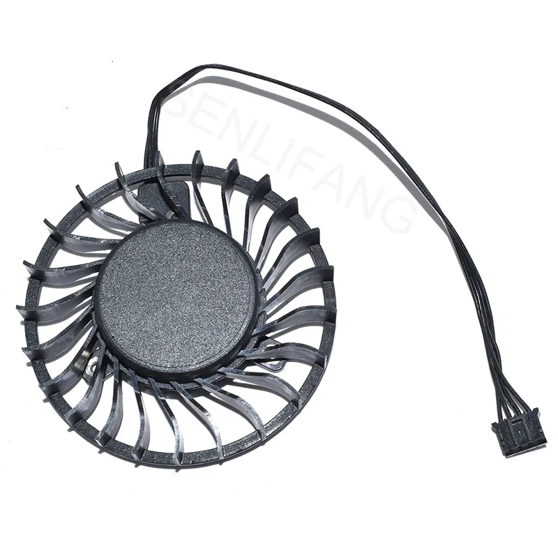 BAZA0714B2U New For AVC DC 12V 0.6A Four Lines VGA Cooling Fan For P4000 M4000 Graphics Card