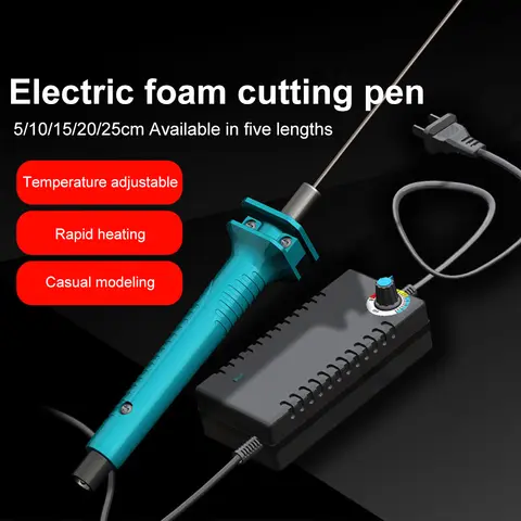 폼 커터 펜 15W-35W 110V-240V 전기 폼 폴리스티렌 절단 기계 휴대용 스티로폼 커터 DIY 절단 도구