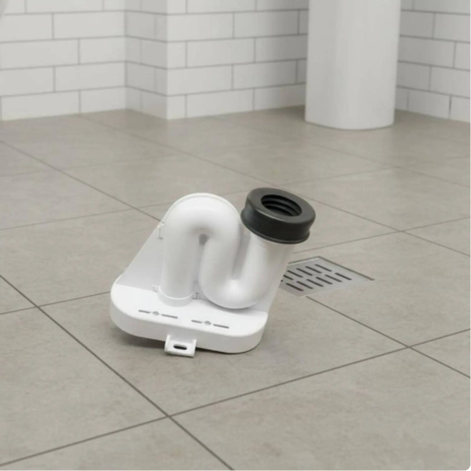 

Urinal Drain Offset Connector Leak-Resistant Gasket Urinal Waste Pipe Adapter Plumbing Fitting for Contractors