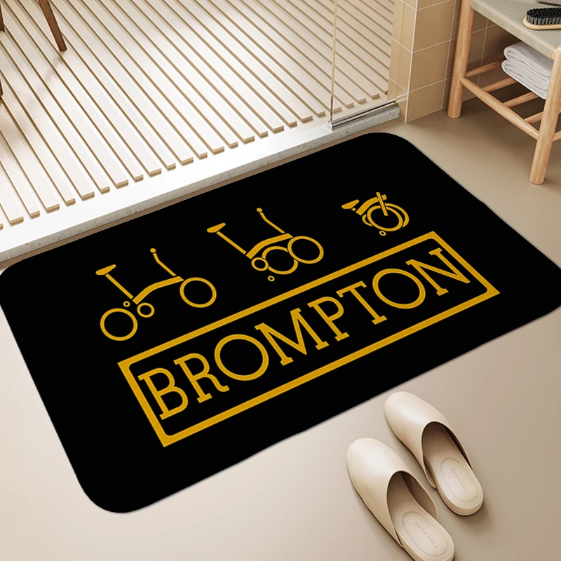 Washable Non-slip Kitchen Rug C-BROMPTONs Aesthetic Floor Mats Rugs for Bed Room Floor Carpet for Bathroom Entrance Door Doormat