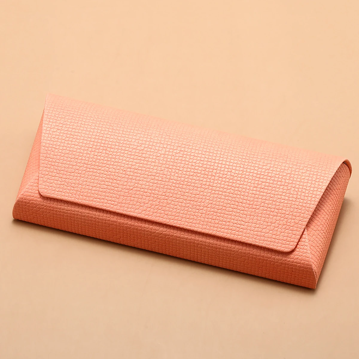 Estuche para gafas de lujo, portátil, ligero, duradero, suave, de cuero PU, soporte para gafas para hombres y mujeres, caja de almacenamiento para gafas de sol diarias, 1 ud.